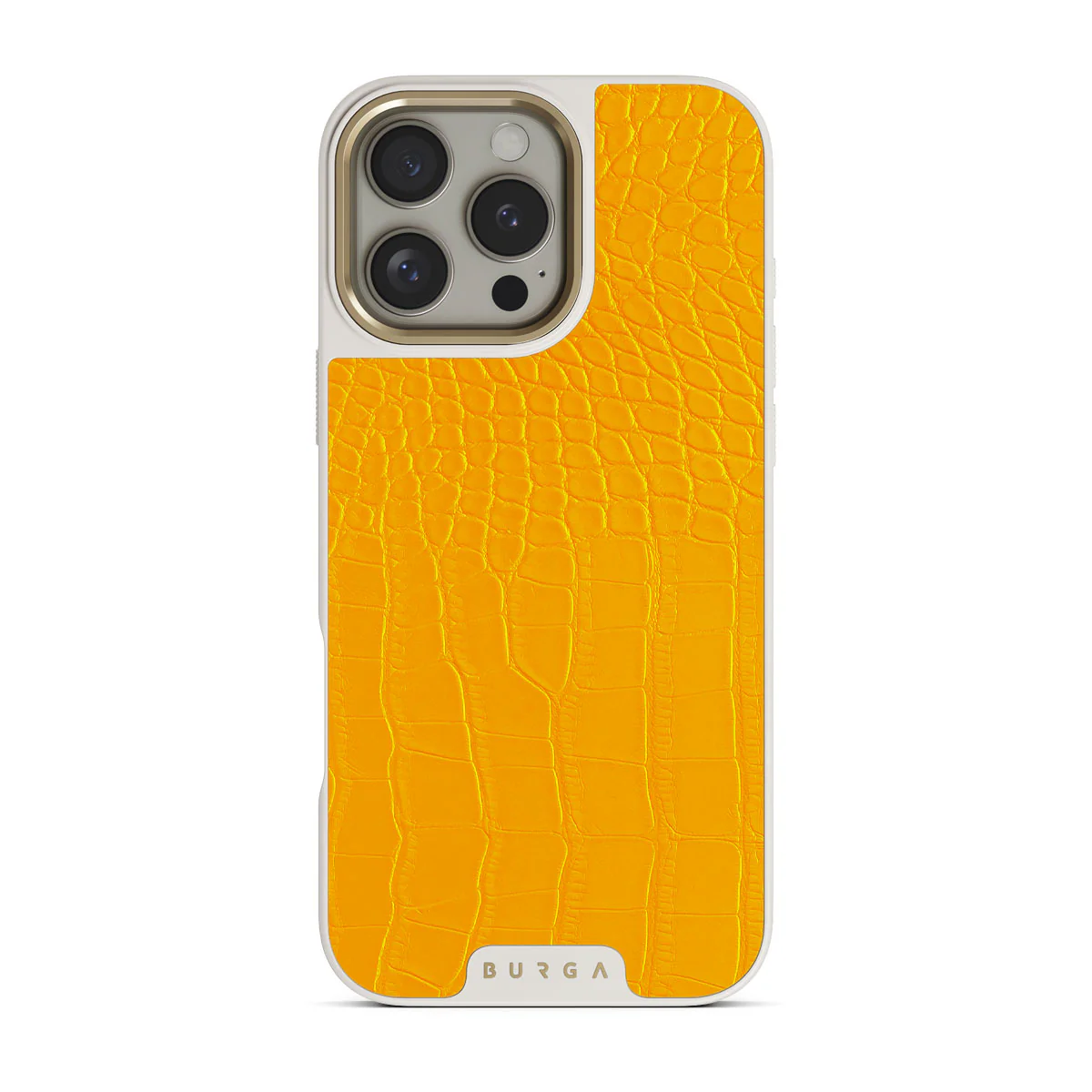Canary Yellow - Snake Skin iPhone 16 Pro Max Case