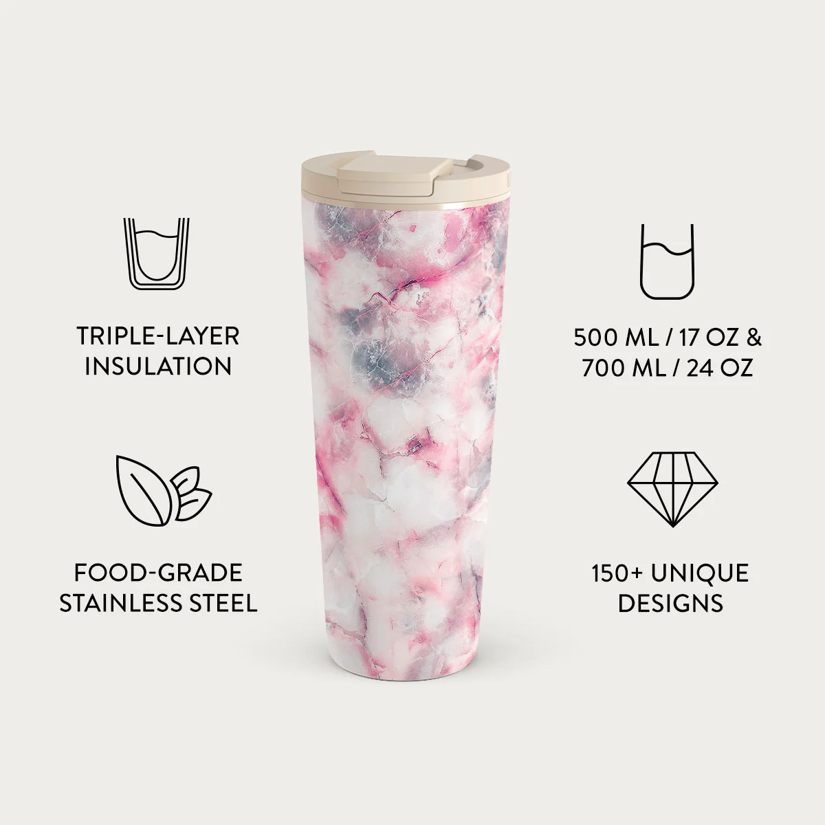 Raspberry Jam - Girls Travel Mug