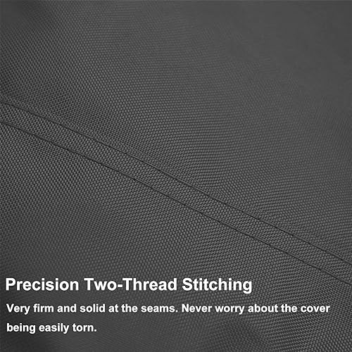 LDIW Persenning Bootspersenning 420D Wasserdicht Bootsabdeckung Staub Schutz Bootsplane, für Yacht Schnellboot Runabout Fisch-Ski,Grau,21~24FT: 732X300cm