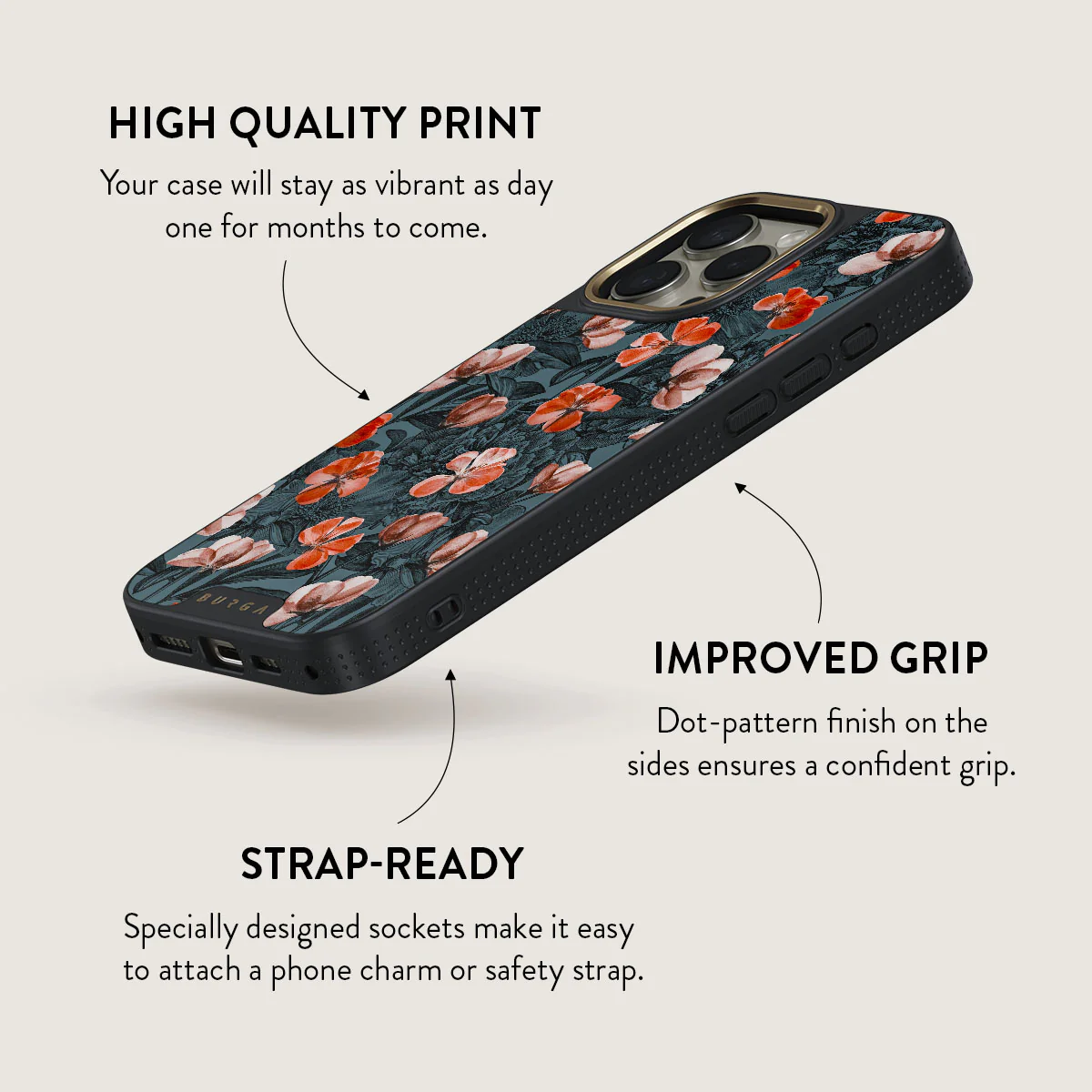 No Rain No Flowers - iPhone 16 Pro Max Case