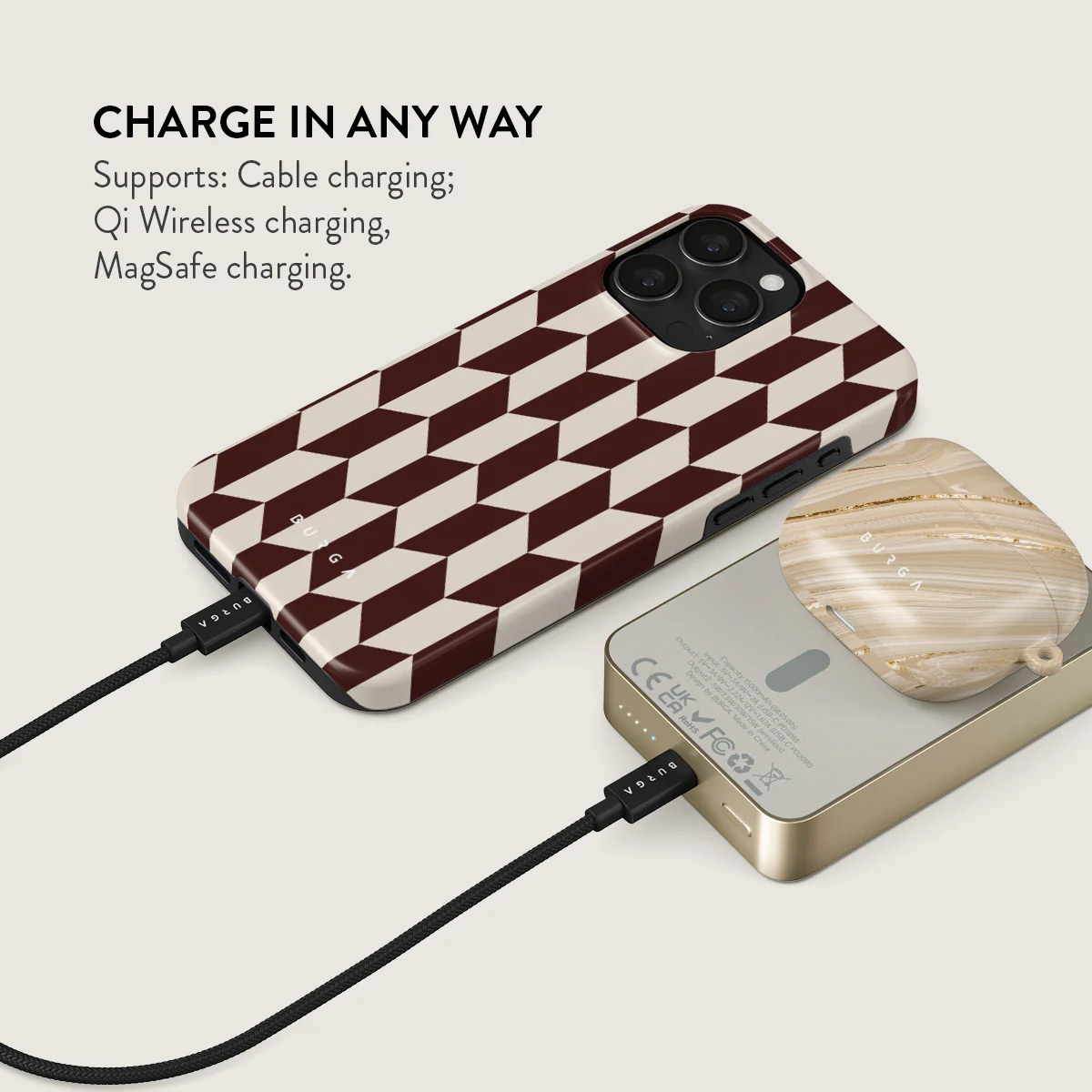 Etiquette - Magnetic Power Bank