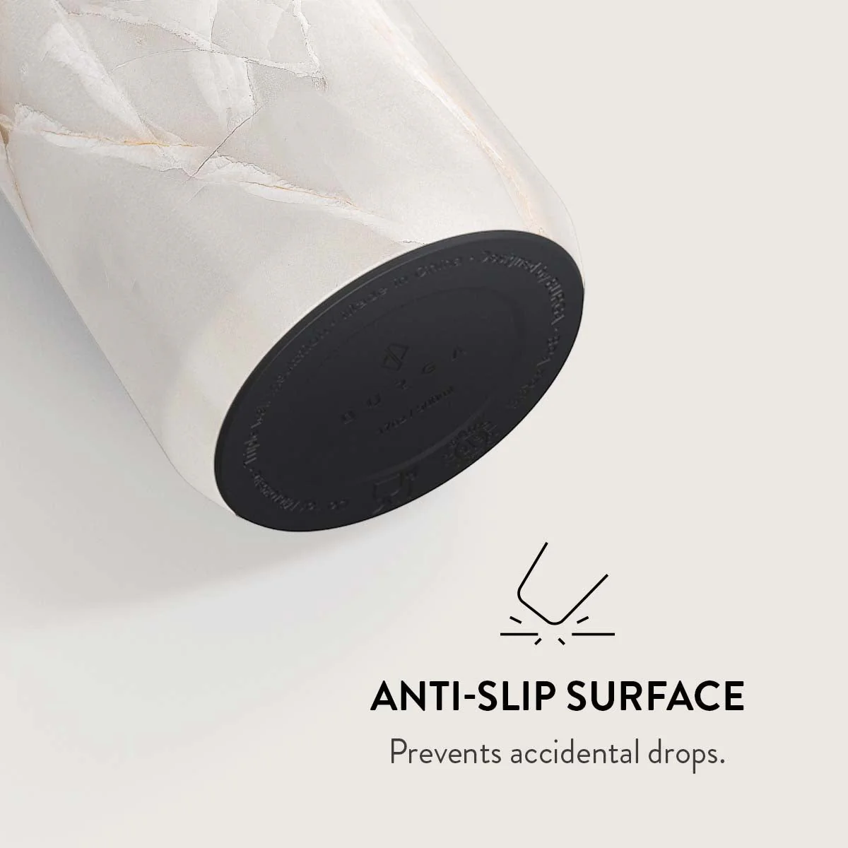 Vanilla Sand - Marble Water Bottle