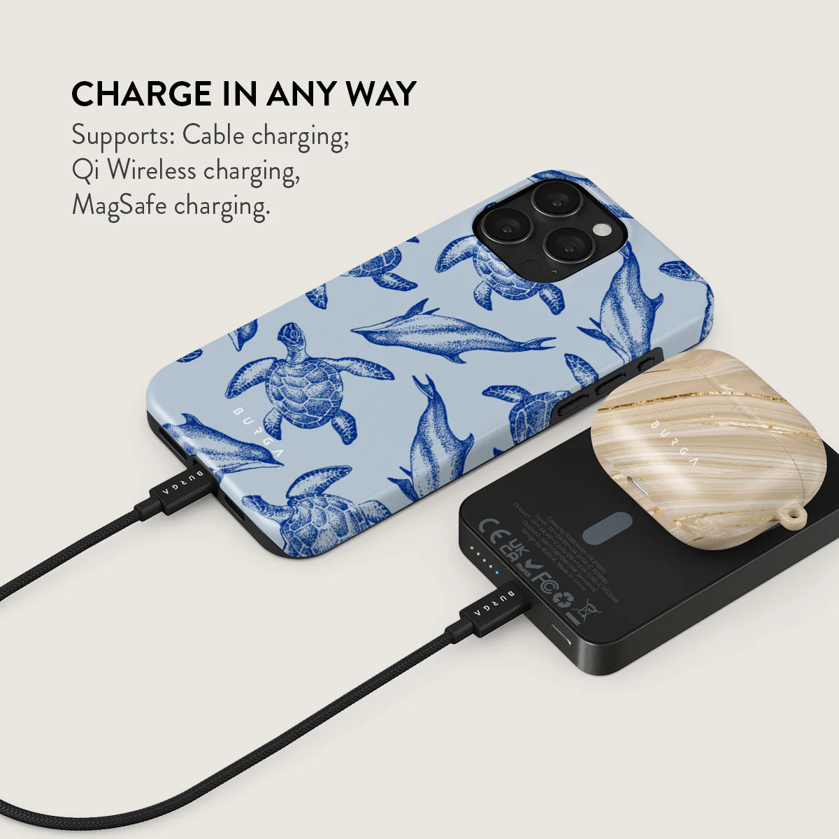 Aquatic Dance - Magnetic Power Bank