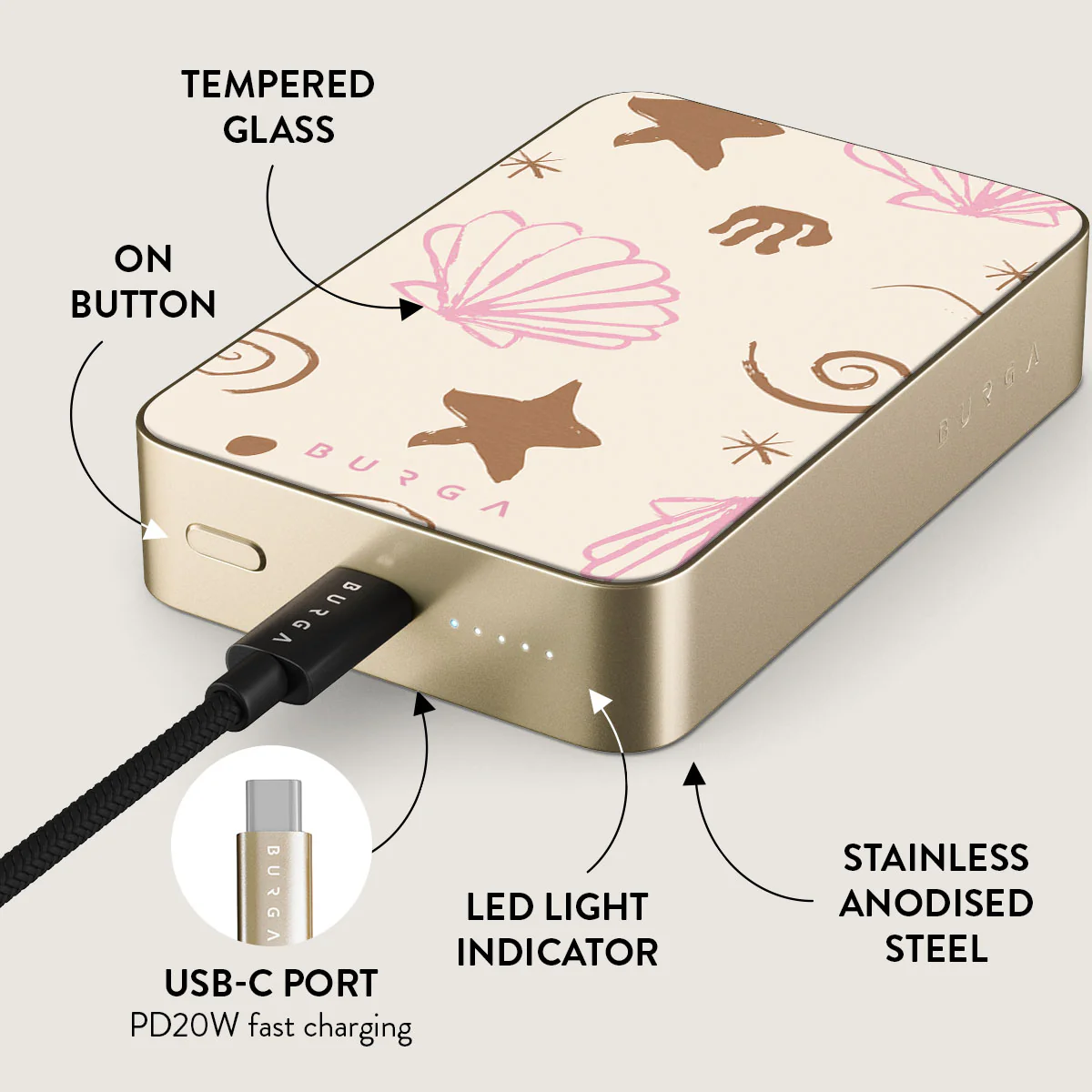 Beach Games - Magnetic Power Bank