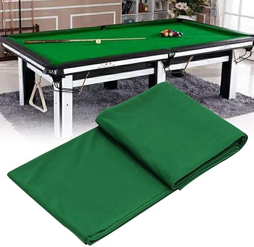 POHOVE Professionelle Billardtischdecke, Billardtuch, Billardtisch, Filz für acht Bälle, Indoor-Sportspiele, für eine Vielzahl von Spielen, für Snooker, Bars, Clubs, Hotels, 340 x 145 cm