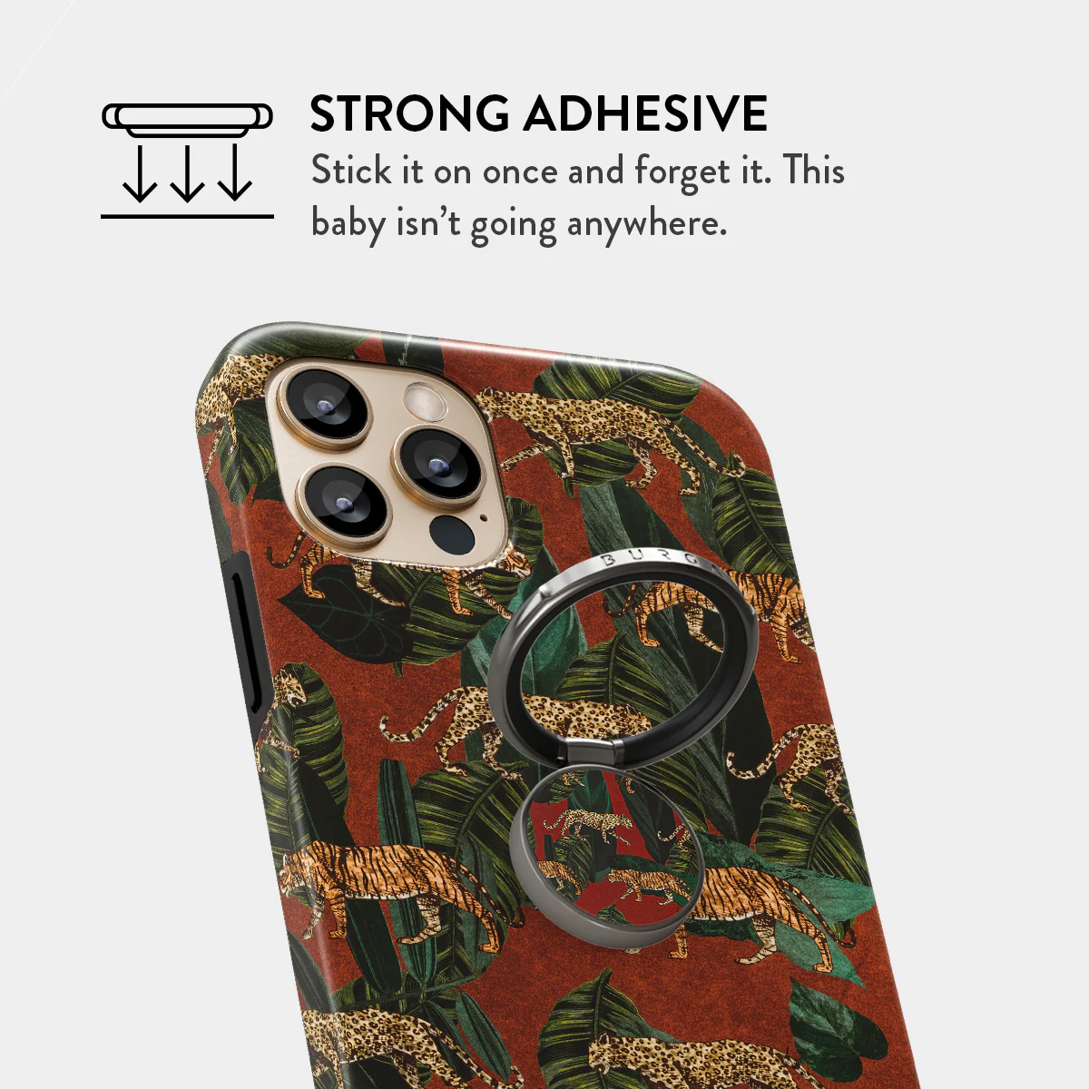 Morning Commute - Designer Adhesive Ring Holder