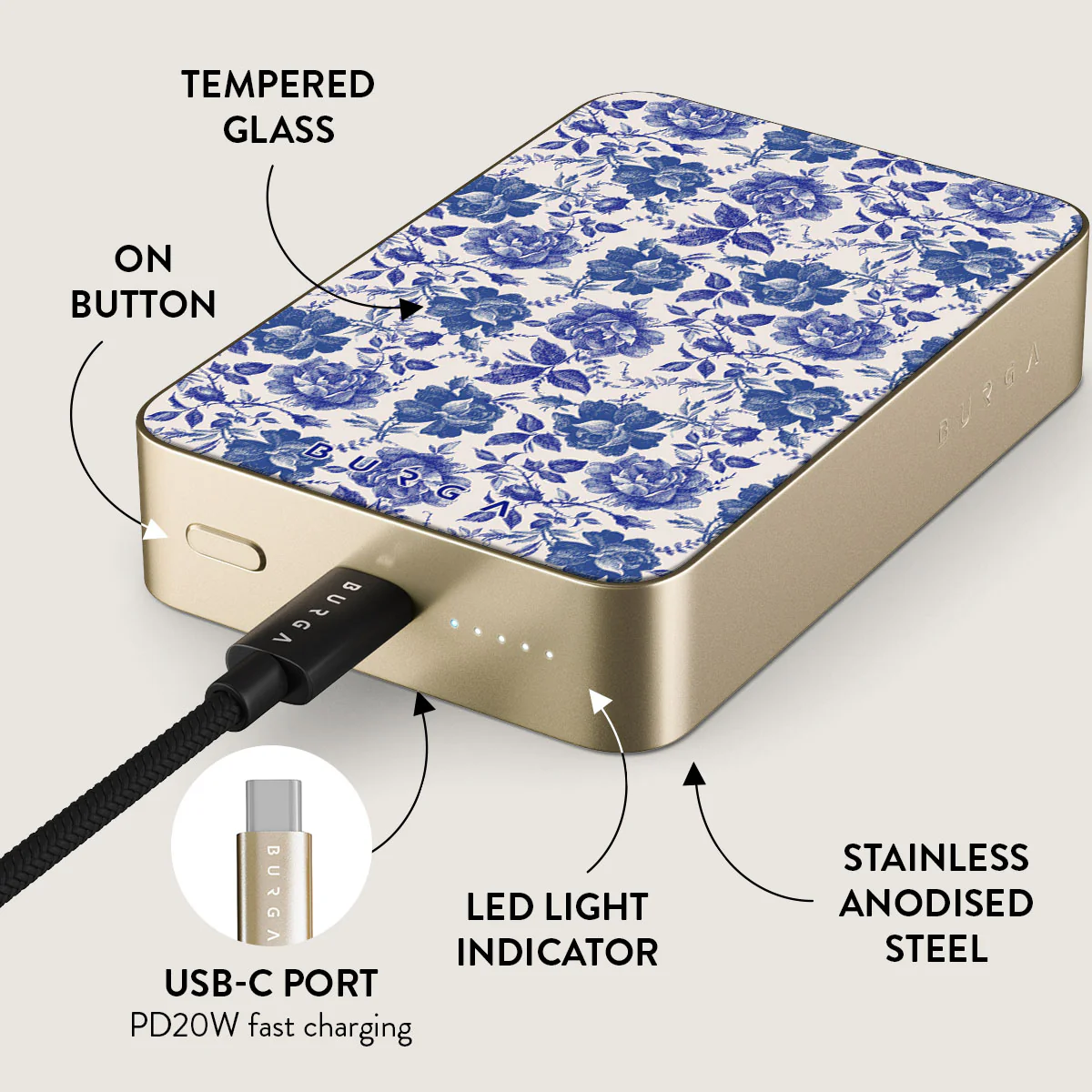Garden Stories - Magnetic Power Bank