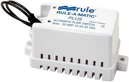 Rule Rule-A-Matic Plus Schwimmerschalter, abgedeckt, feuchtigkeitsdichte Dichtungen