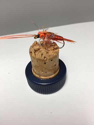 Fliegen Fischen 'Freie Schwimmen Nymphs' Premier Qualität UK Pack von acht Stein Fliegen Pack # 54