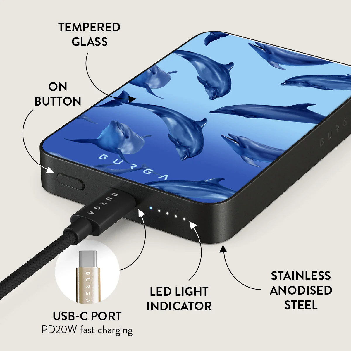 Ocean Cowboy - Magnetic Power Bank