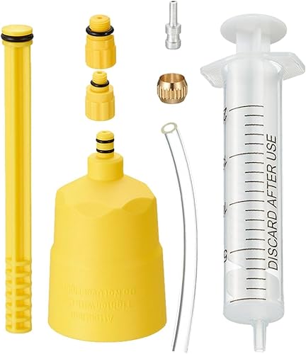 Bremsenentlüftungsset, hydraulisches Bremsenentlüftungsset, Fahrradbremsen-Service-Entlüftungsset, Mountainbike-Entlüftungsset für Rennrad, Fahrrad-Reparatur, Wartung, Werkstattgebrauch