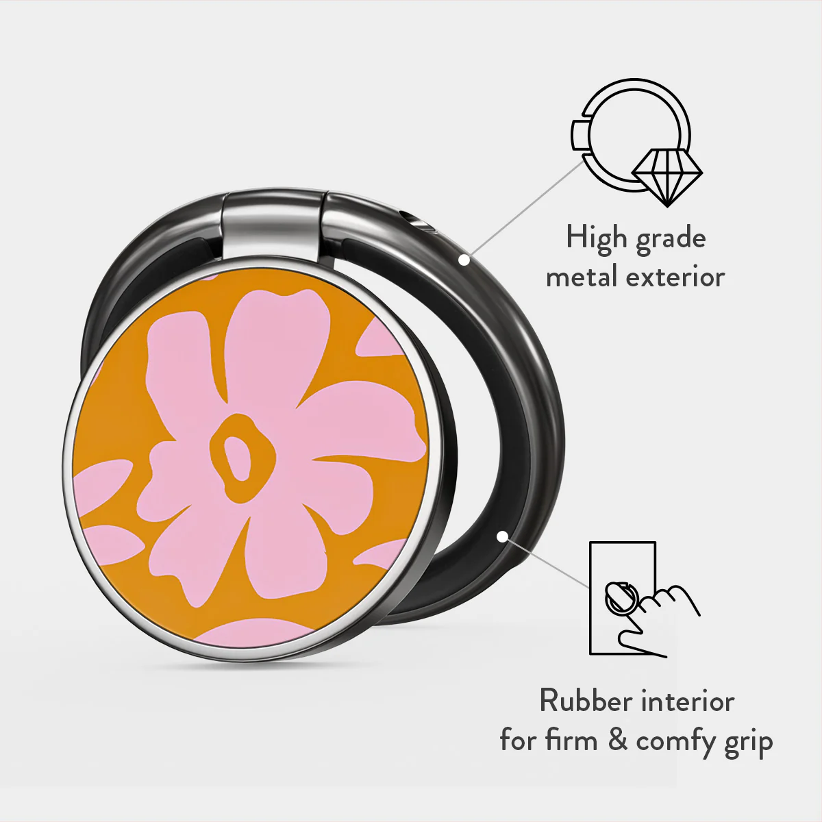 Daytime Fiesta - Adhesive Ring Holder