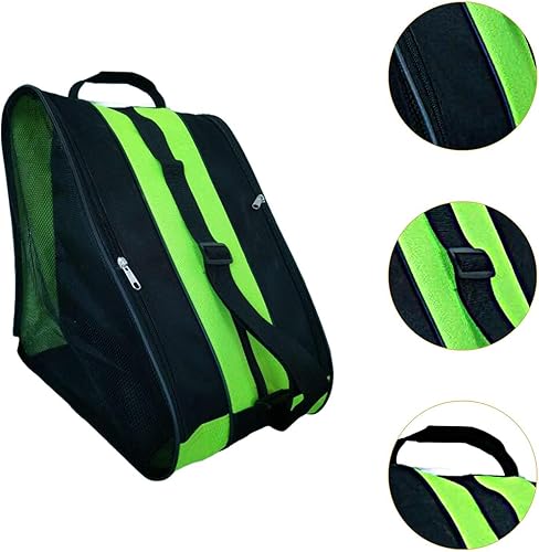 QSTDGVPW Rollschuh Tasche, Aufbewahrungstasche für Rollschuhe, Tragbare Rollschuh Träger, Eislauf Tasche, Skate Tragetasche für Eiskunstlauf