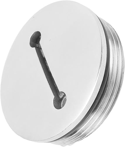 Boot Marine Tankdeckel Deck Fill Filler Bootszubehör Deck Fill Cap aus Edelstahl mit Kette Marine Hardware Zubehör