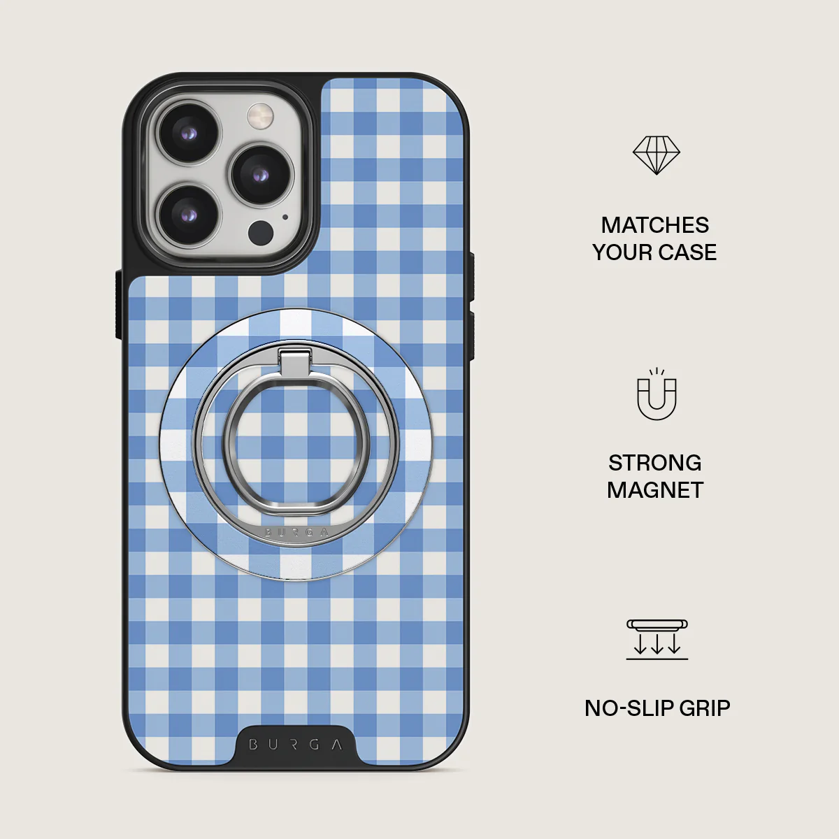 Lovely Day - Magnetic Ring Holder