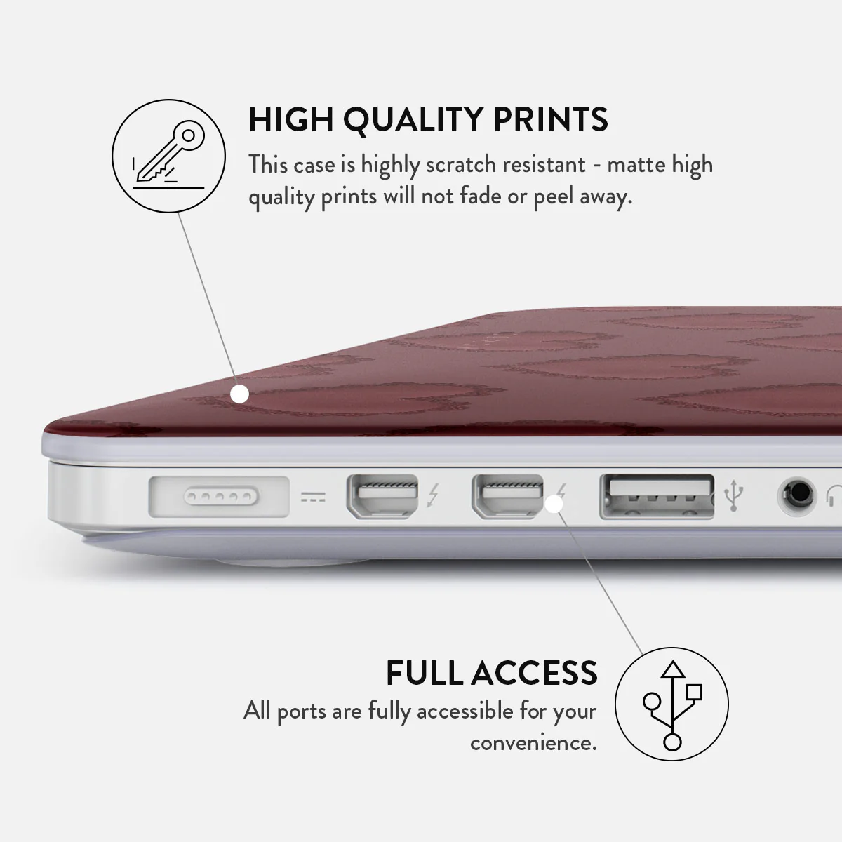 Loveholic - Macbook Case