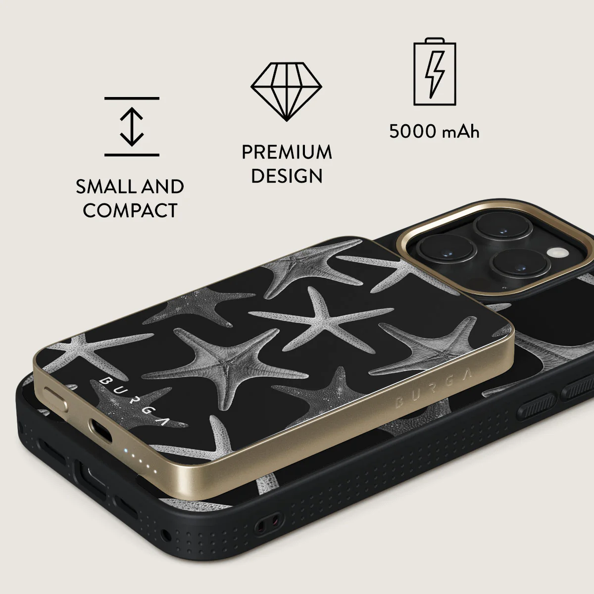 Midnight Ocean - Magnetic Power Bank