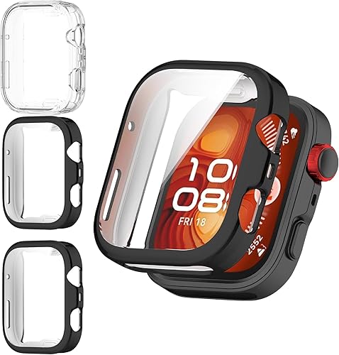 Haofun Hülle für Garmin Edge 1050 Silikonhülle, All-Inclusive Stoßfester Schutz mit Schlüsselring, Silikon Schutzhülle Skin - GPS Bike Zubehör für Garmin Edge 1050 Schutzhülle(Schwarz)