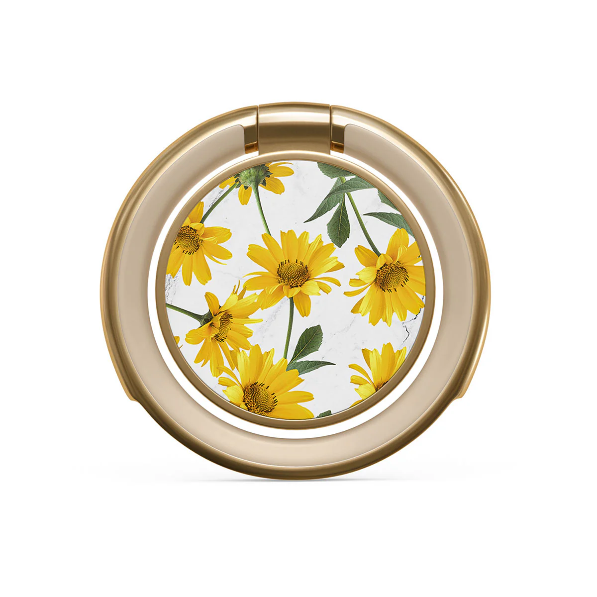 Summer Scent - Yellow Flower Adhesive Ring Holder