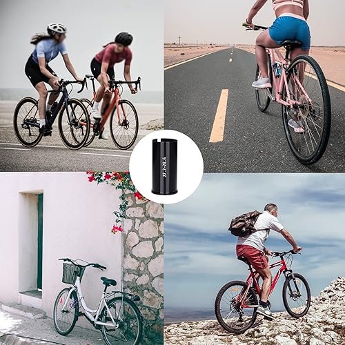 FLYAMAPIRIT Fahrrad Sattelstütze Adapter Fahrradsattelstützenrohr Reduzierhülse Shim (27.2mm-28.6mm)