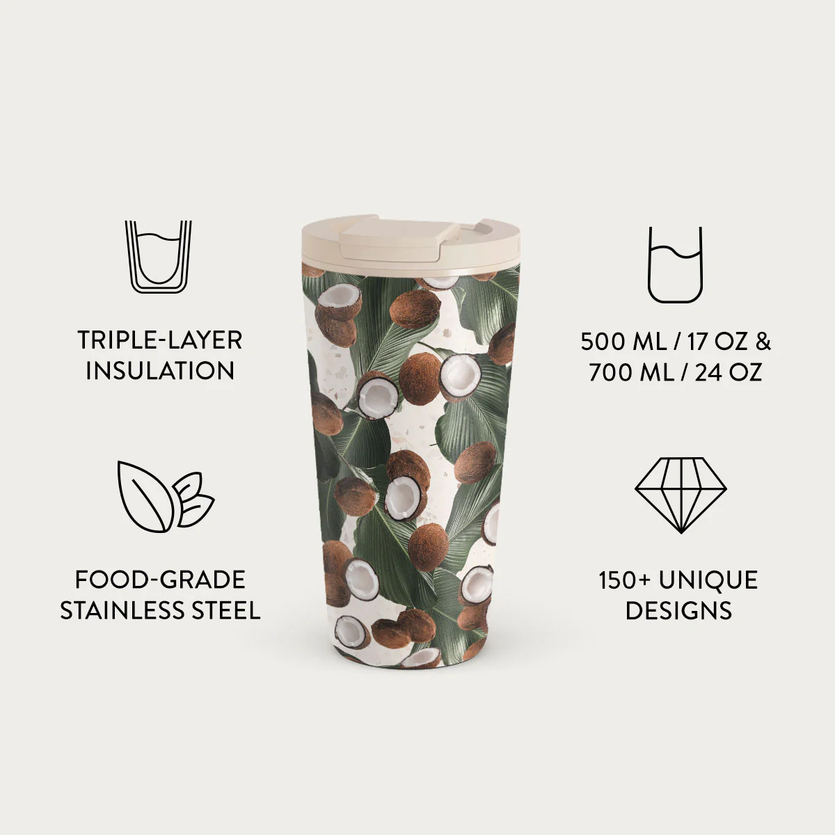 Coconut Crush - Travel Mug