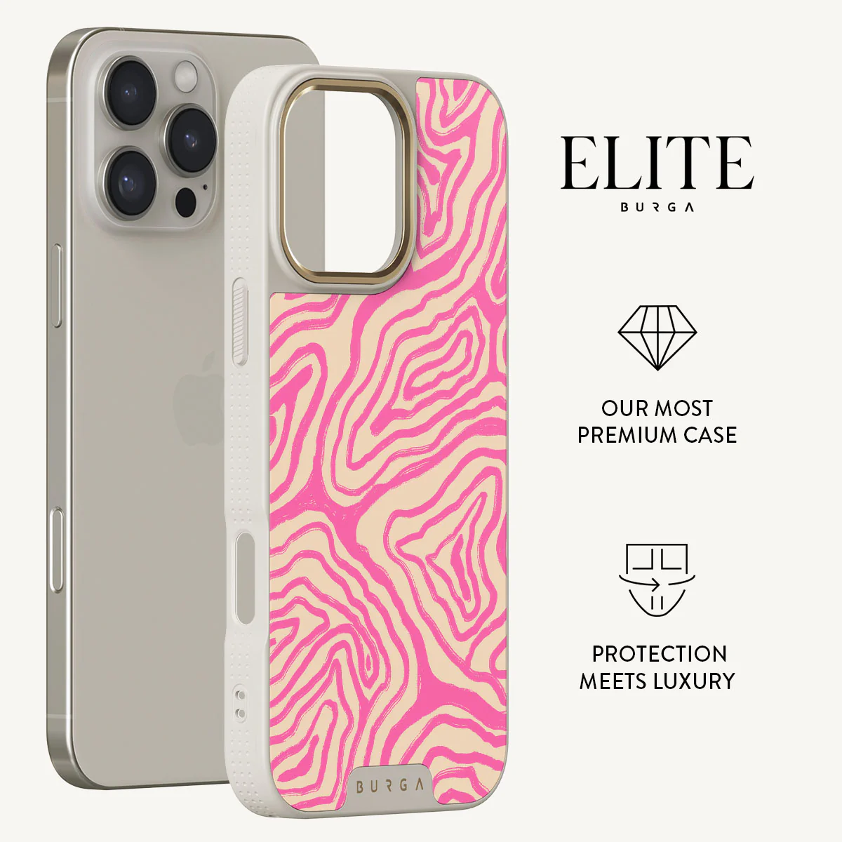 Pink Shores - iPhone 16 Pro Max Case