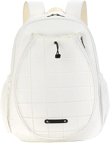 HDBHSBE Tennis-Rucksack, Multi-Pockets-Tennisschlägerbeutel, wasserdichte Tasche mit Schuhfach, Badminton mit verstellbarem Riemen für Männer und Womentennis-Rucksack