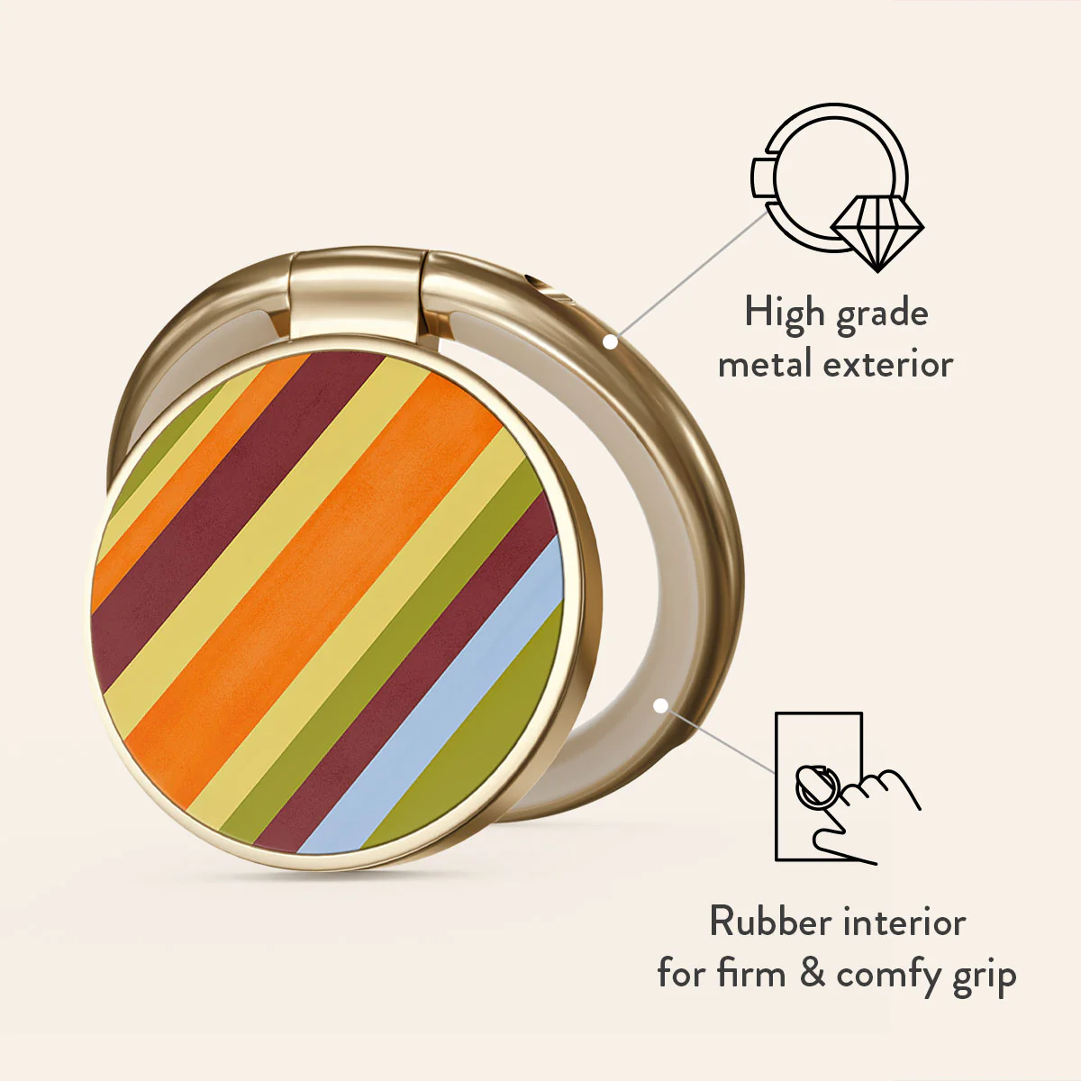 Copacabana - Adhesive Ring Holder