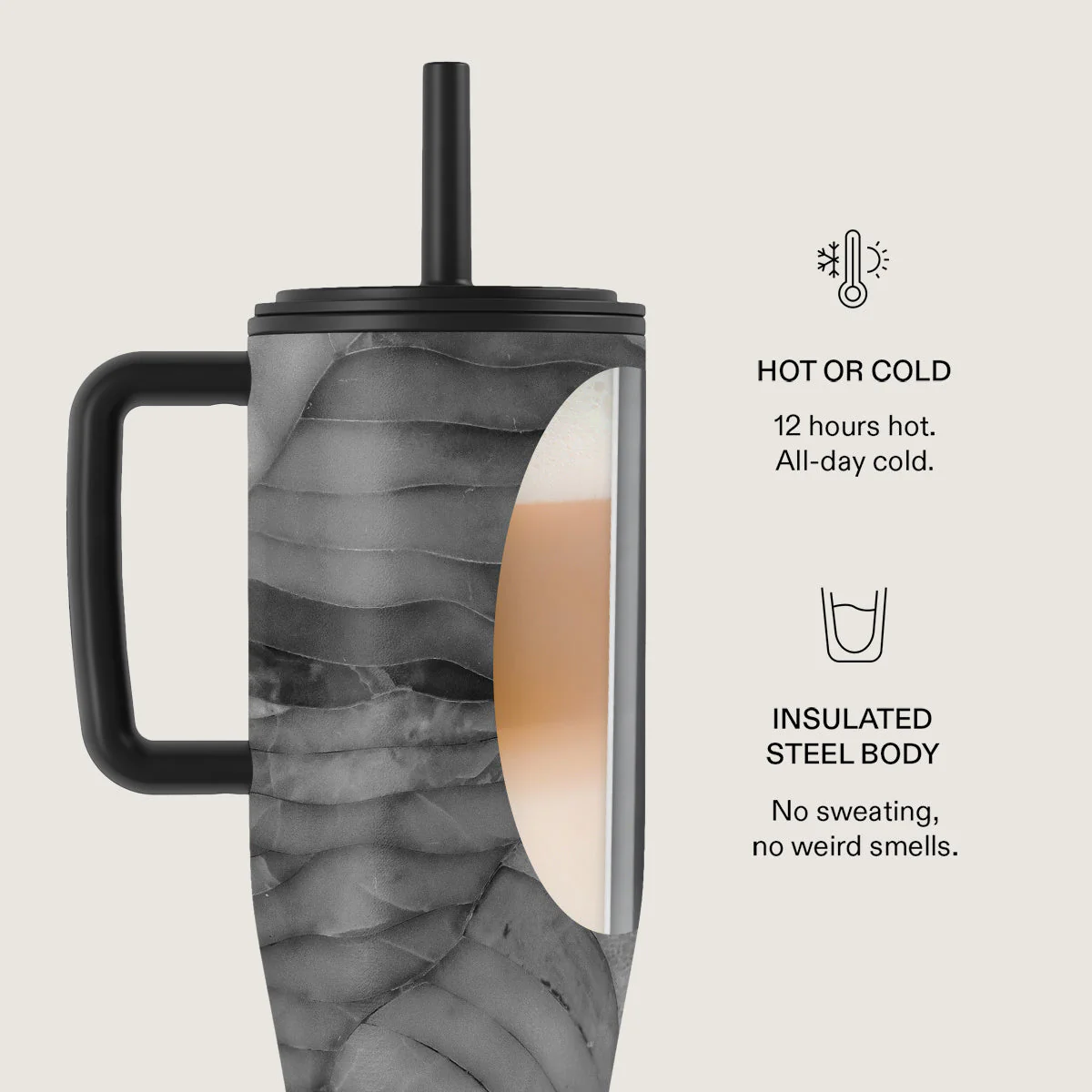 First Expedition - Gray All Day Leakproof Tumbler