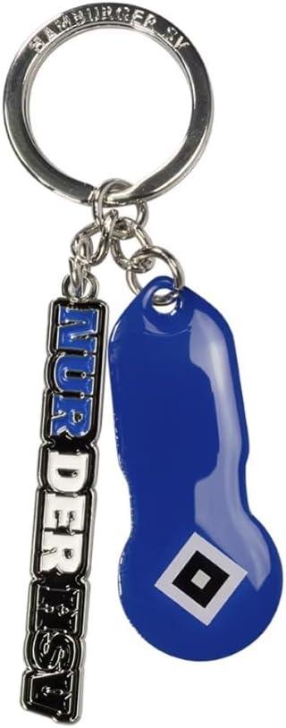 Hamburger SV HSV Schlüsselanhänger ** Logo Blau **