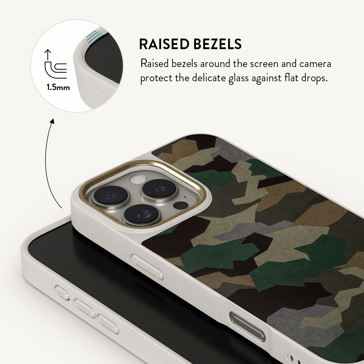Tropical Green Camo - iPhone 16 Pro Max Case