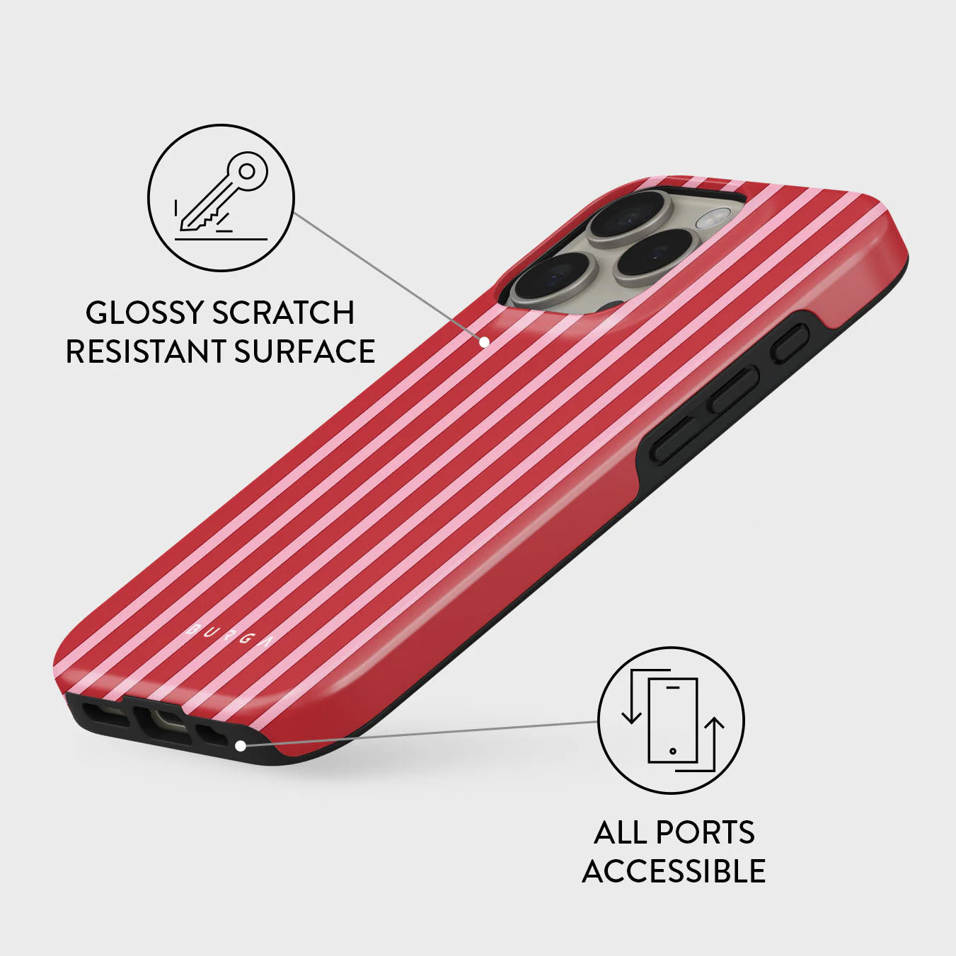 Strawberry Jam - iPhone 16 Pro Max Case