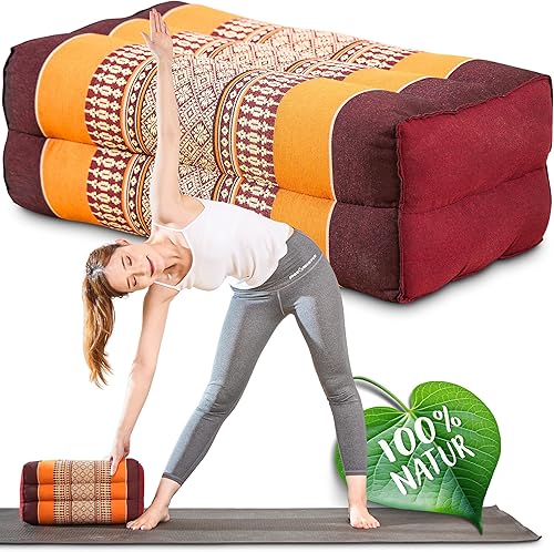 Namasdee Stützkissen mit 100% natürlicher Kapokfüllung