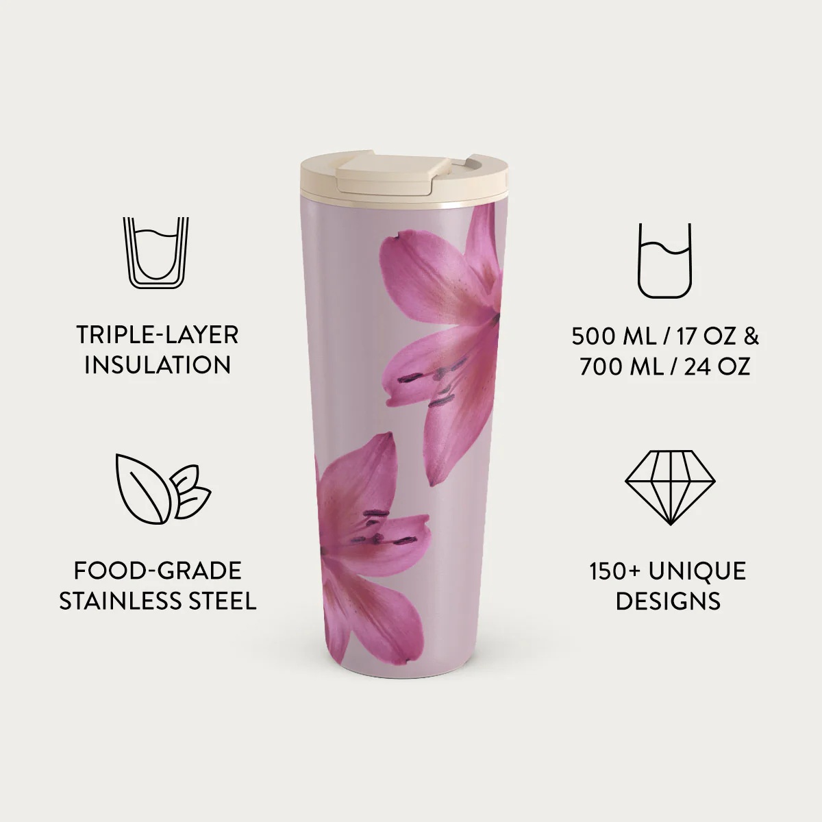 Fragile Beauty - Travel Mug