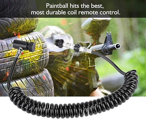 Paintball Schlauch Paintball Markierer Remote Coil Zylinder Verbindungsventil Schlauch Wellschlauch Für Paintball Hochdruckluft