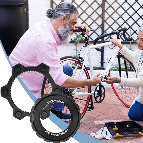 Fahrrad-Centerlock-Adapter, Centerlock Auf 6-Loch Adapter, Aluminiumlegierung Fahrradteil für 6-fach-Scheibenbremsen Mountainbikes Fahrräder & Dirtbikes