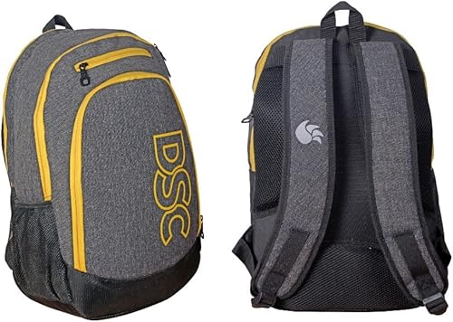 DSC Unisex – Erwachsene 1501220 Kit Tasche, Grau/Gelb, Einheitsgröße