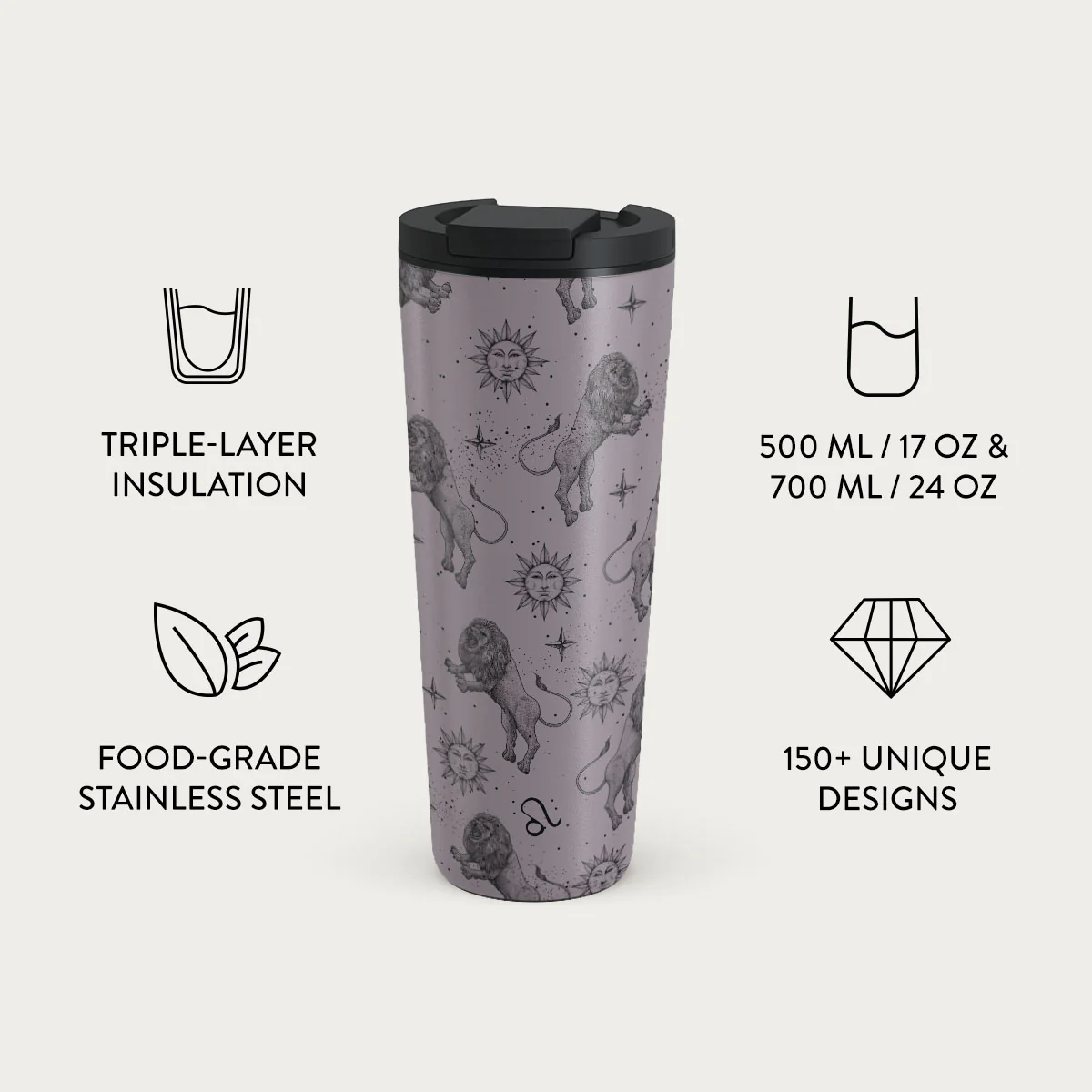 Leo - Travel Mug