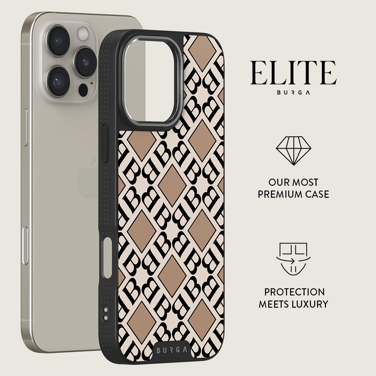 Monogram - iPhone 16 Pro Max Case