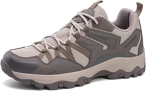 WOWEI Wanderstiefel Wanderschuhe Herren Damen wasserdichte Outdoorschuhe rutschfeste Kletterschuhe Leicht Atmungsaktiv Trekking Hiking Schuhe Wanderhalbschuhe