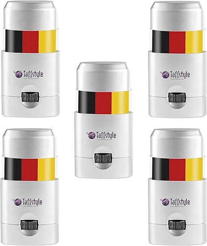 Taffstyle Schminkstift Set Deutschland Fan Schminke Deutsche Flagge Fanartikel