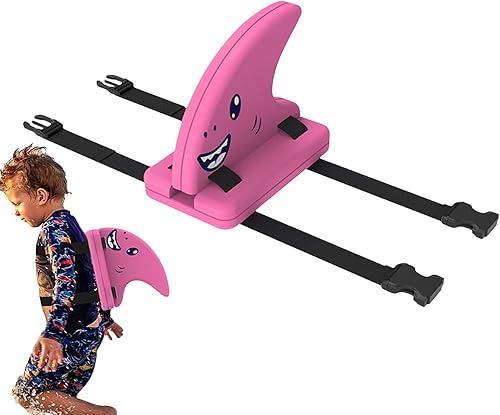 Haifischflosse Schwimmhilfe Kinder, Schwimmgürtel Für Kinder, Schwimmtrainer, Shark Fin Swimming, Tragbare Schwimmausrüstung Mit Verstellbarem Gürtel, Sicheres Schwimmen