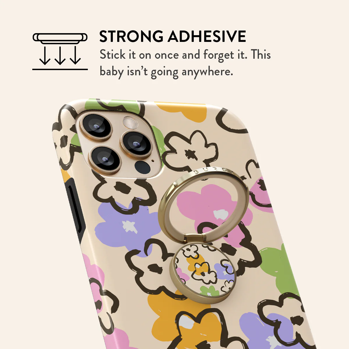 Good Vibes - Adhesive Ring Holder