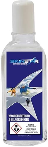 SkinStar Skiwax Set Natural Skiwachs Starter Set Skispanner Belagsausbesserung 8pcs
