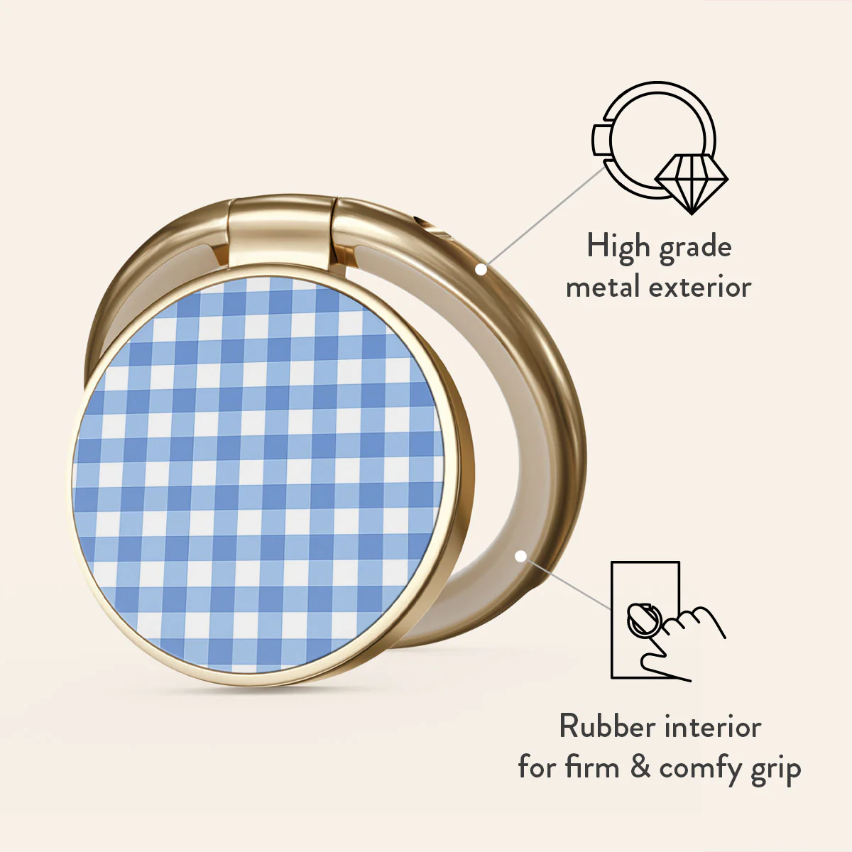 Lovely Day - Adhesive Ring Holder