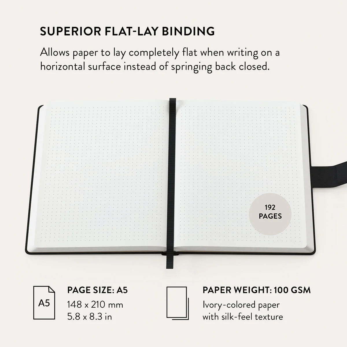 Night Sky - Dotted Notebook