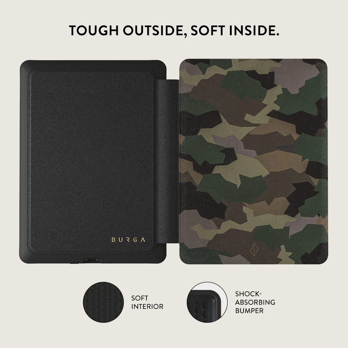 Tropical Green Camo - Kindle Paperwhite (11th Gen) Case