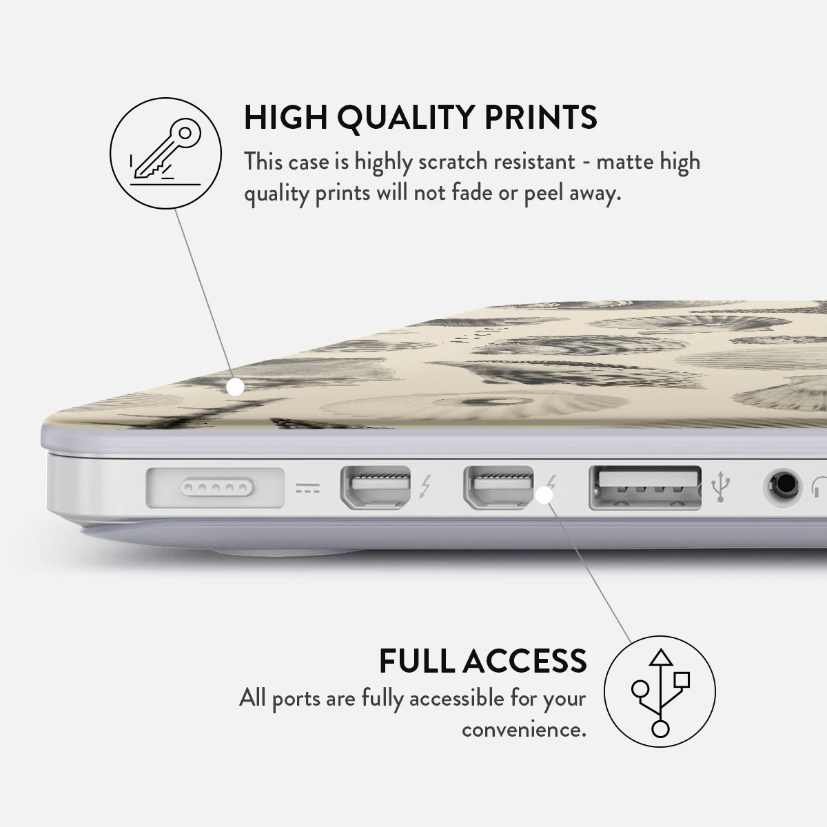 Shell Mosaic - Macbook Case