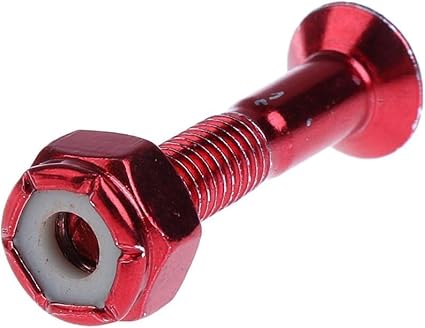 Shidongbla 16-teiliges Skateboard-Schrauben-Hardware-Set, Skate-Brückennagel, als Ersatz