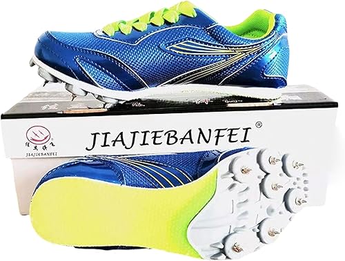 GoldeneAmeisen Leichtathletik Spike Schuhe,Athletik Spike Schuhe,Weitsprung-Leichtathletikschuhe,Track Spike Schuhe,Unisex,Atmungsaktive Leichte,rutschfeste,Laufschuhe,Für Test,Kinder,Herren,Damen